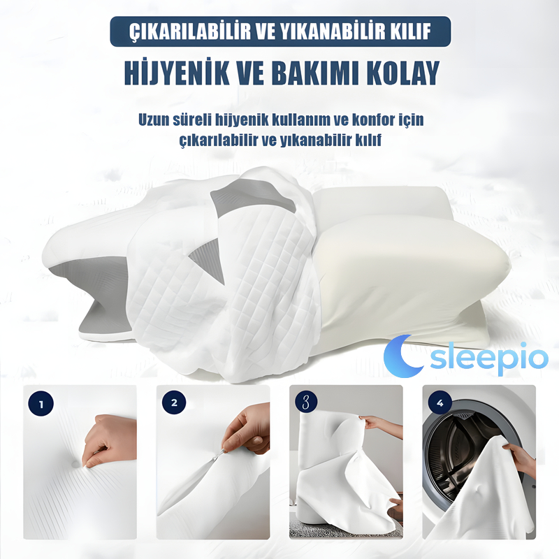 Sleepio Ortopedik Premium Boyun Yastığı